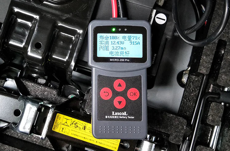 MICRO-200 PRO Car Battery Tester for 12V & 24V Systems