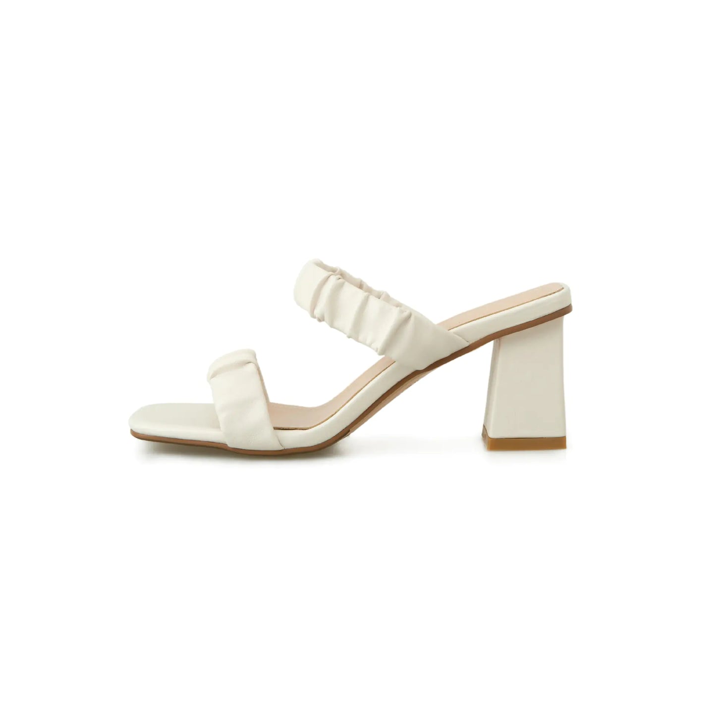 Summer New Open-Toed Square Toe Ladies Shoes