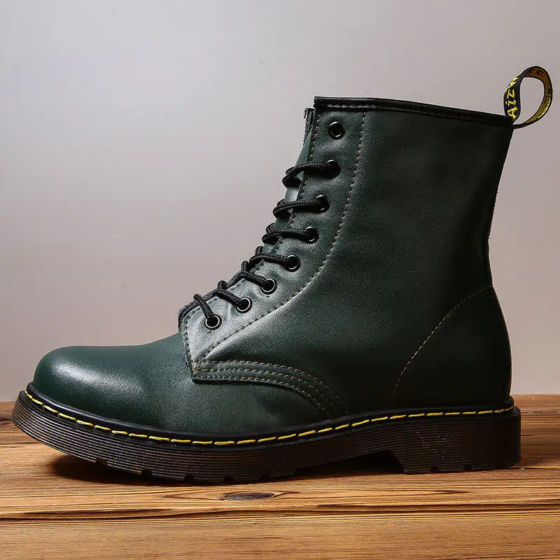 High Top White Fashion Boots for Ladies