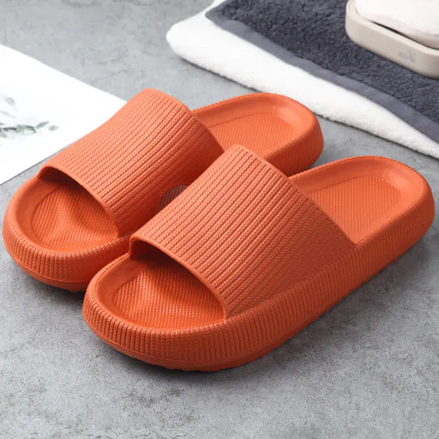 Ladies Summer Beach Platform Slippers with Soft Sole