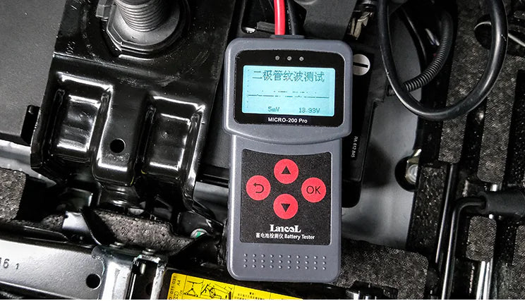 MICRO-200 PRO Car Battery Tester for 12V & 24V Systems