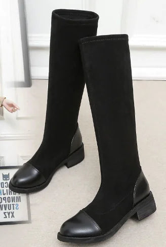 Ladies Casual Platform Heel Boots