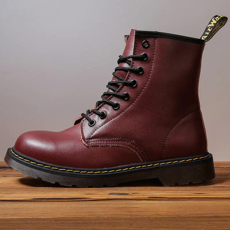 High Top White Fashion Boots for Ladies