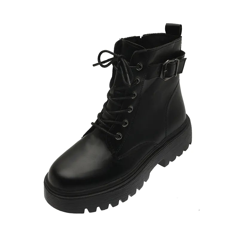 Ladies' New Martin Boots with Zipper