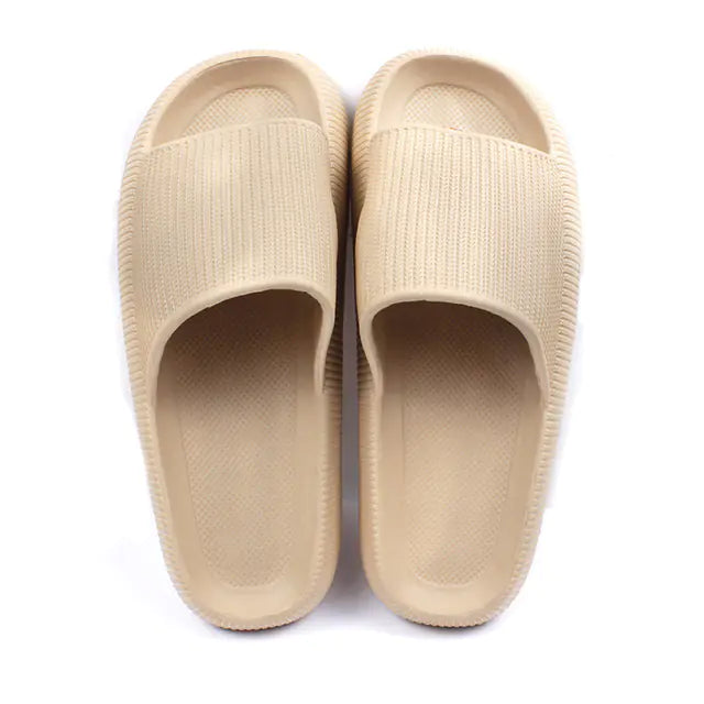 Ladies Summer Beach Platform Slippers with Soft Sole