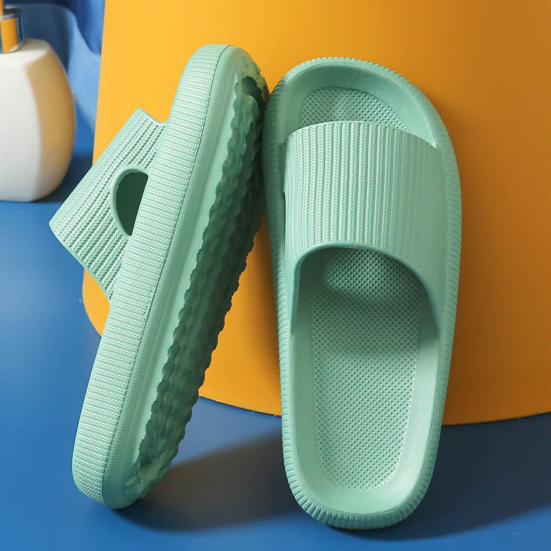 Ladies Summer Beach Platform Slippers with Soft Sole