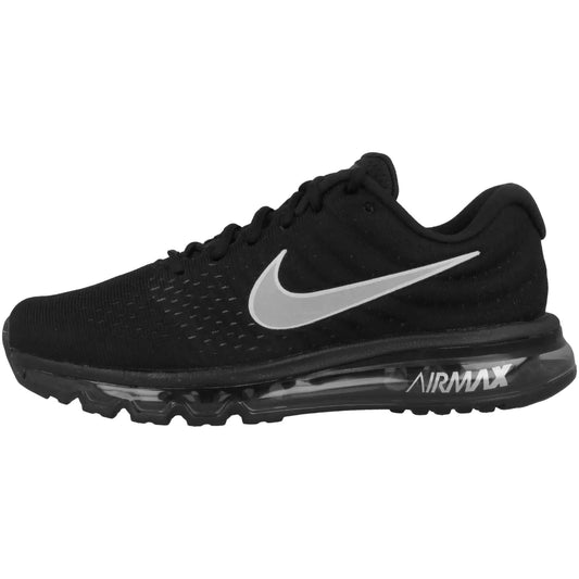 Nike Mens Air Max 2017 shoes Black/White/Anthracite 12